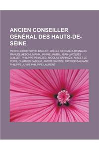 Ancien Conseiller General Des Hauts-de-Seine