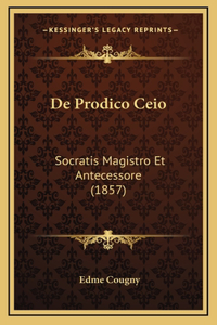 De Prodico Ceio