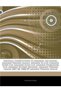 Articles on Football Competitions in Lebanon, Including