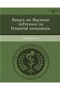 Essays on Bayesian Inference in Financial Economics