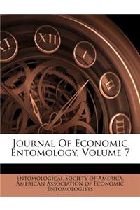 Journal of Economic Entomology, Volume 7