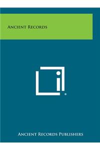 Ancient Records