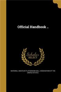 Official Handbook ..