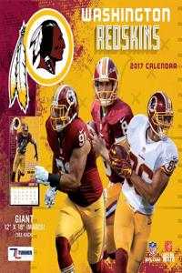 Cal 2017 Washington Redskins 2017 12x12 Team Wall Calendar