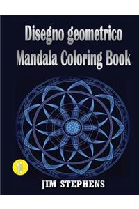 Disegno geometrico Mandala Coloring Book