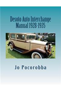 Desoto Auto Interchange Manual 1928-1935