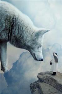 Cosmic Wolf Spirit Guide Illustration Journal