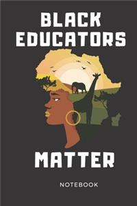Black Educators Matter Notebook