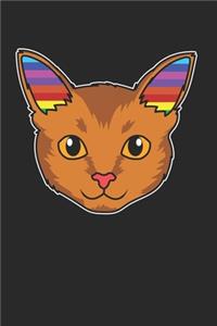 Gay Pride Cat Notebook - Lover Journal Planner