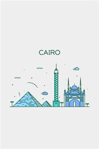 Cairo Minimalist Travel Notebook [Lined] [6x9] [110 pages]