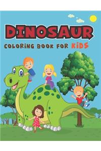 Dinosaur Coloring Book For Kids.