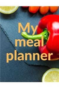 My meal planner / vegetables