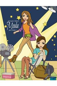 Livro para Colorir de Moda para Meninas 1