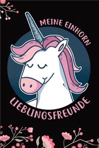 Meine Einhorn Lieblingsfreunde