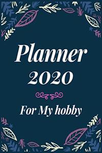 Planner 2020 for My hobby