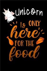 unicorn is only here for the food