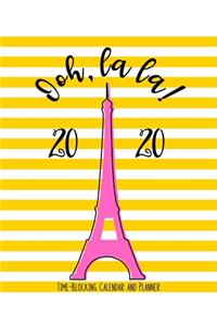 Ooh La La! 2020 Calendar and Planner