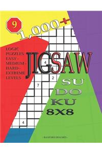 1,000 + sudoku jigsaw 8x8