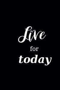 2020 Weekly Planner Motivational Saying Live For Today 134 Pages