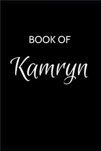 Kamryn Journal