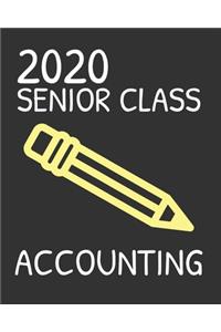 2020 Senior Class Accounting