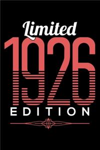 Limited 1926 Edition