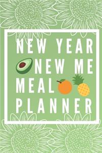 NEW YEAR NEW ME Meal Planner
