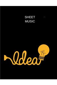 sheet music idea