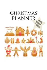 Christmas Planner: Ultimate Christmas Planner Festive Organiser: Plan and Track Gifts, Cards, Meals, Online Shopping