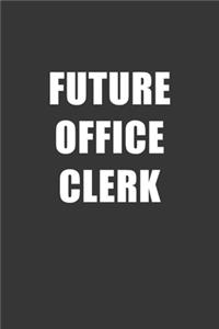 Future Office Clerk Notebook