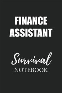 Finance Assistant Survival Notebook