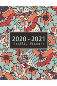 2020-2021 Monthly Planner