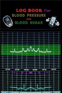 Log Book For Blood Pressure And Blood Sugar.