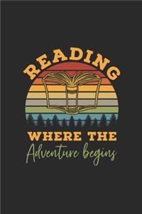 Reading Where The Adventure Begins