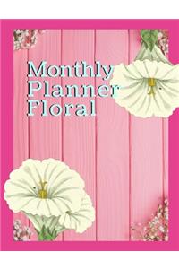 Monthly Planner Floral