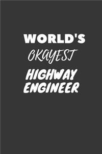 World's Okayest Highway Engineer Notebook