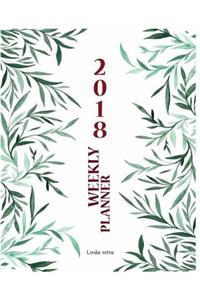2018 Weekly Planner