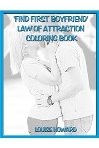 'Find First Boyfriend' Law Of Attraction Coloring Book