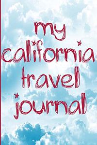 My California Travel Journal