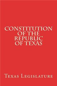 Constitution of the Republic of Texas