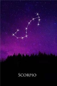 Scorpio Constellation Night Sky Astrology Symbol Zodiac Horoscope Journal