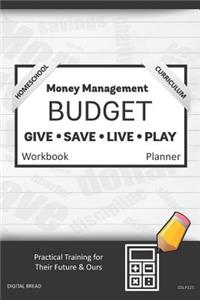 Money Management Homeschool Curriculum Budget Workbook Planner