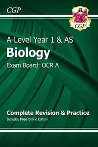 A-Level Biology: OCR A Year 1 & AS Complete Revision & Practice with Online Edition