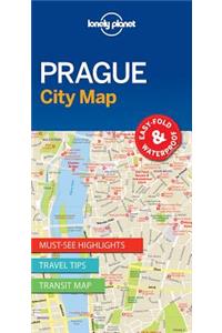 Lonely Planet Prague City Map