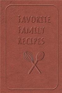 Favorite Family Recipes