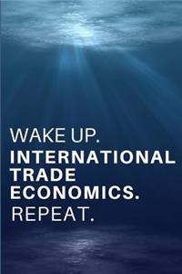 Wake Up. International Trade Economics. Repeat.