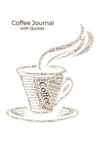 Coffee Journal with Quotes