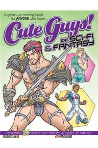Cute Guys! of Sci-Fi & Fantasy Coloring Book