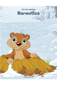 Livre de coloriage Marmottes 1