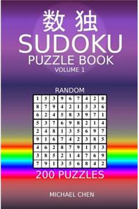 Sudoku Puzzle Book: 200 Random Puzzles